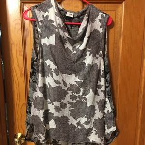 CABi cowel neck blouse